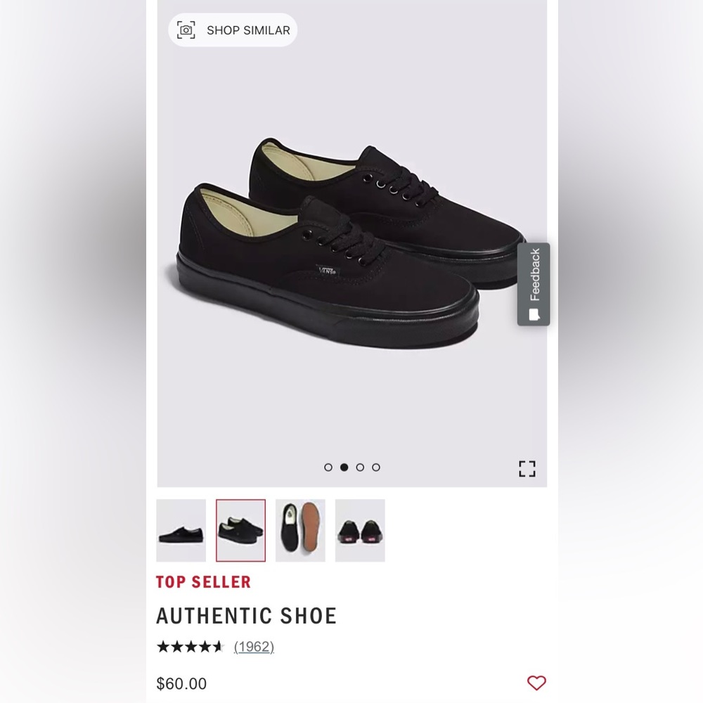 Vans Authentic Shoe
